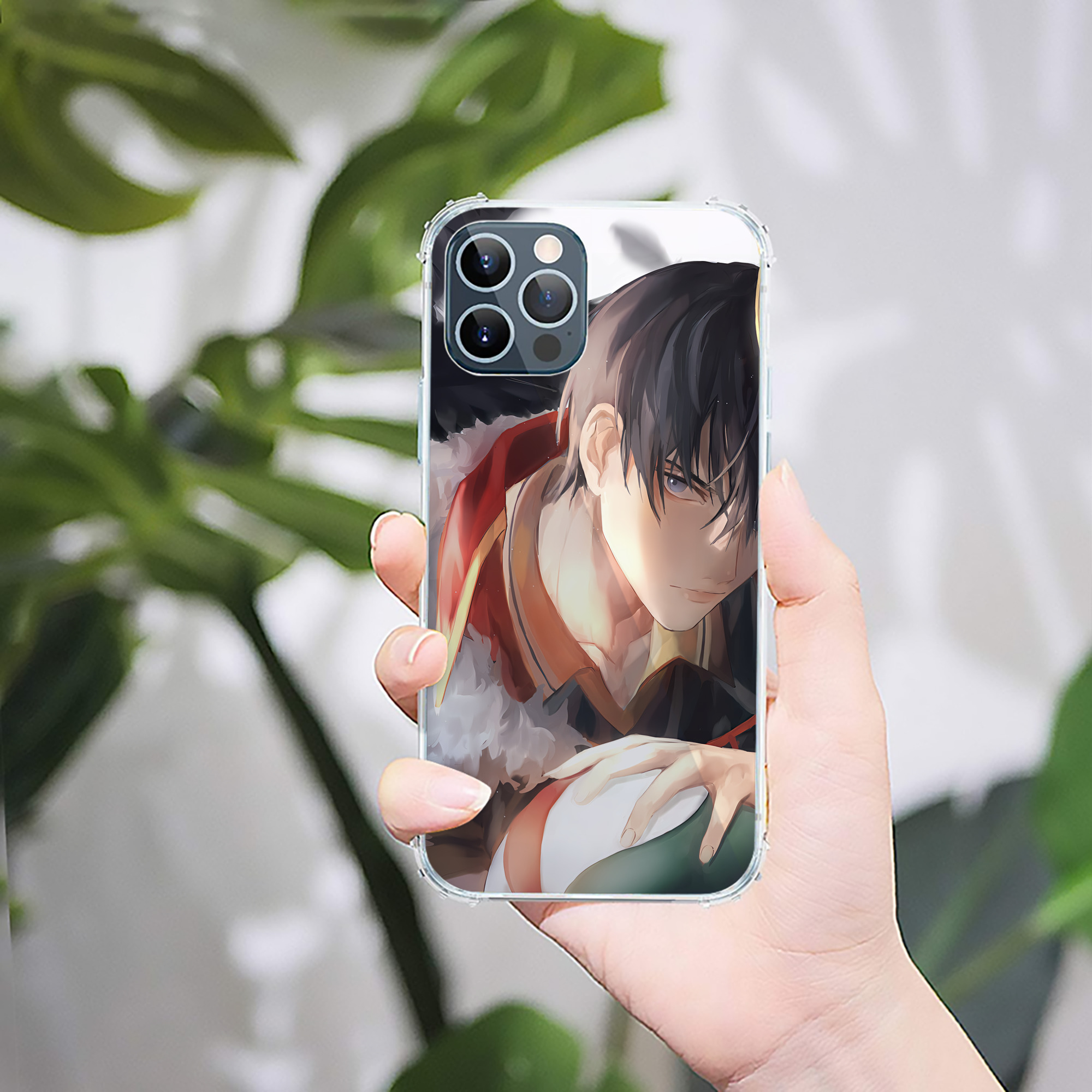 （画像用） ハイキュー!! Haikyu!! 【iPhone 12シリーズ対応】透明スマホケース（クリアソフトケース）